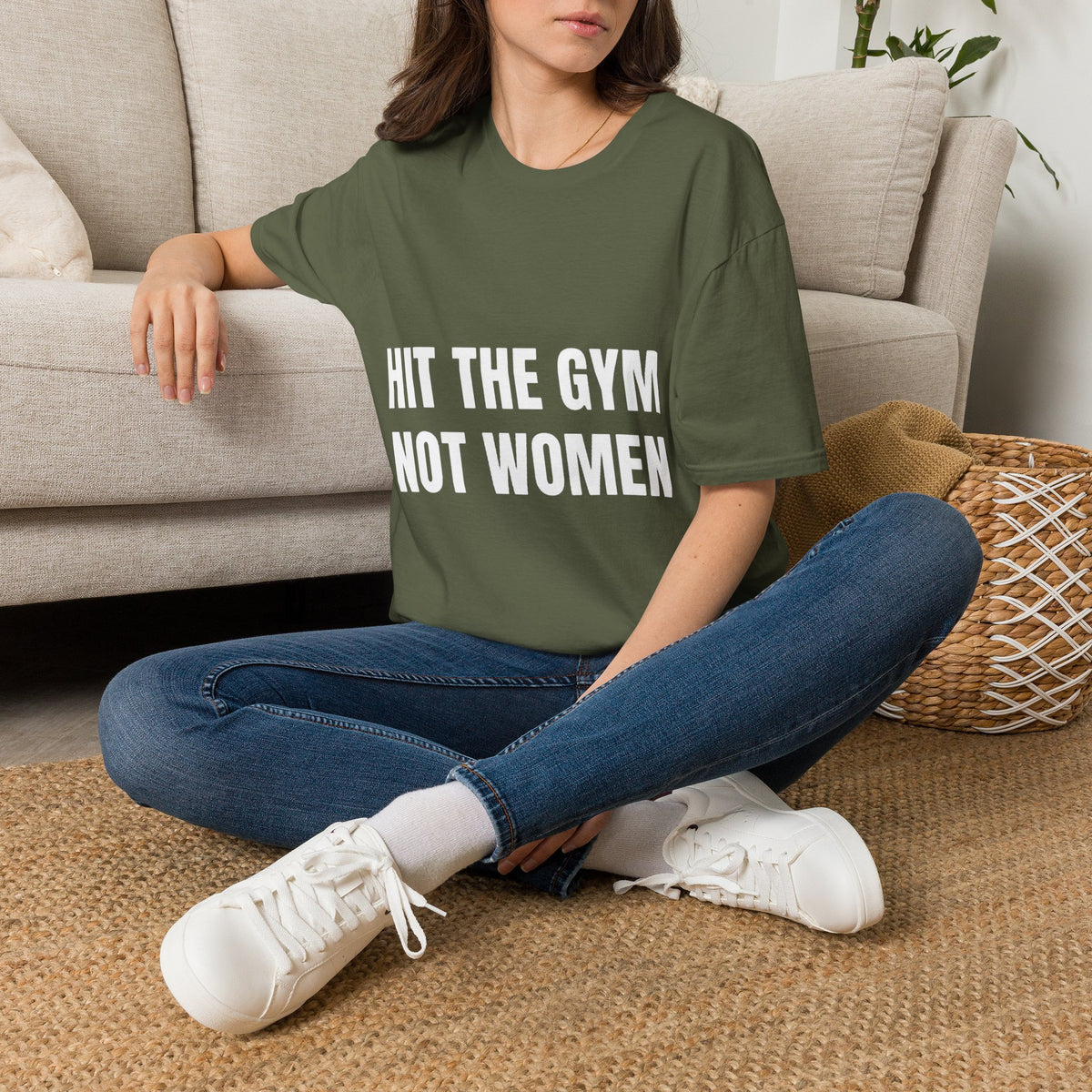 Hit the gym not women