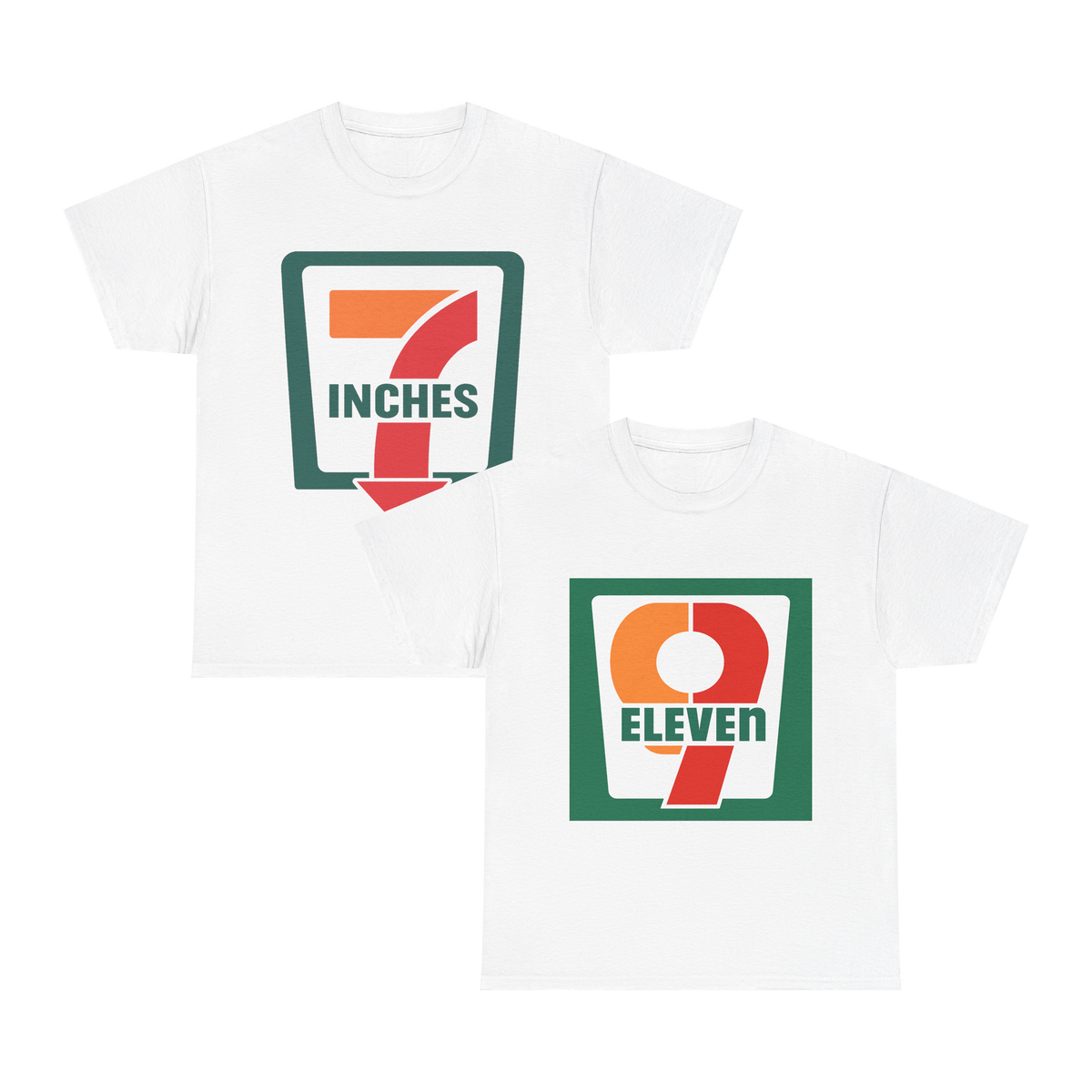 7/11 – Funny Matching Couples T-Shirt Set