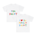 Paint – Funny Matching Couples T-Shirt Set